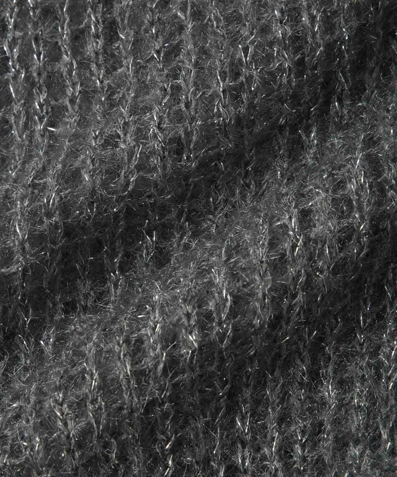 [期間限定knit]Idnes  ラメメッシュニットプルオーバー レディース商品画像-23