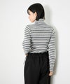 Idnes ボーダーリブタートルネックニット レディース商品サムネイル-6