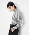 Idnes ボーダーリブタートルネックニット レディース商品サムネイル-6