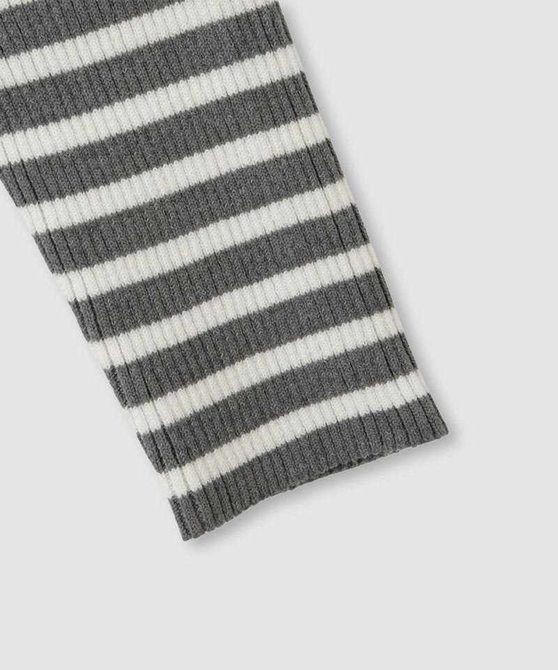 Idnes ボーダーリブタートルネックニット レディース商品画像-25