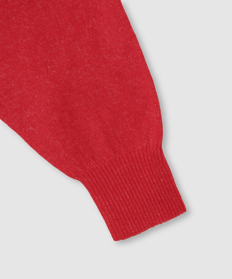 [期間限定knit]Idnes ヤクライククルーカーディガン レディース商品画像-21