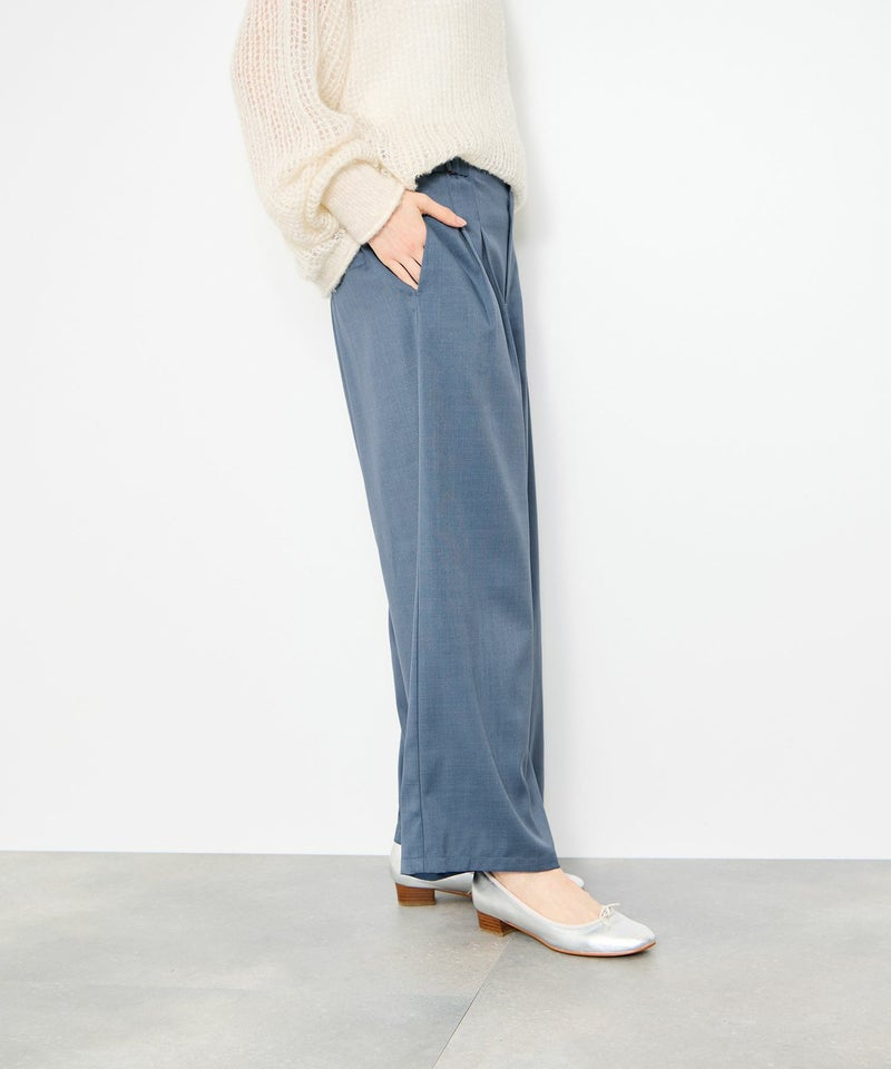 Idnes  サイドバックルクロップドパンツ レディース商品画像-4