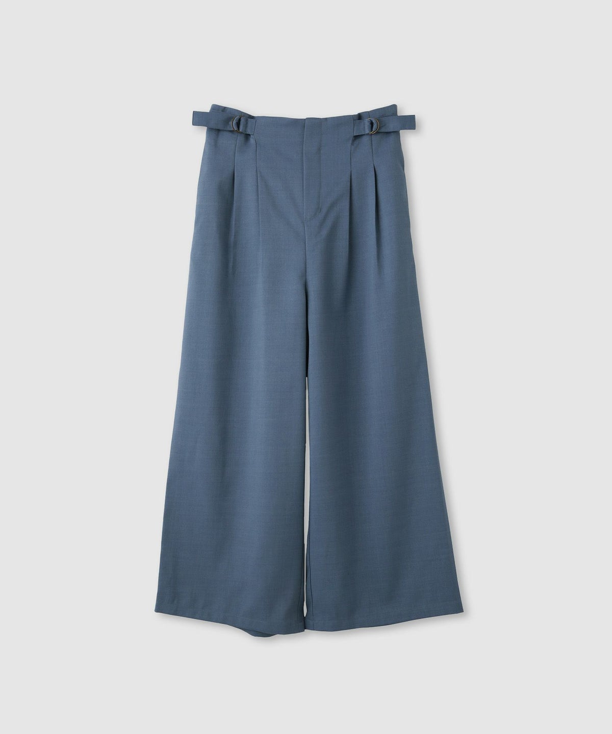 Idnes サイドバックルクロップドパンツ レディース