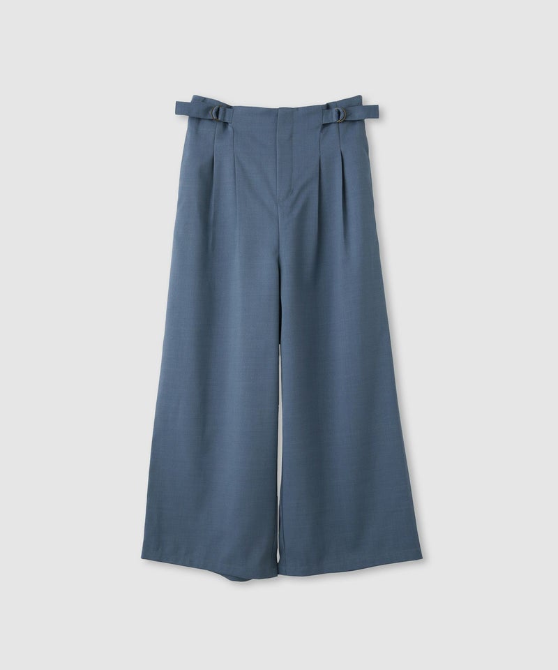 Idnes  サイドバックルクロップドパンツ レディース商品画像-15