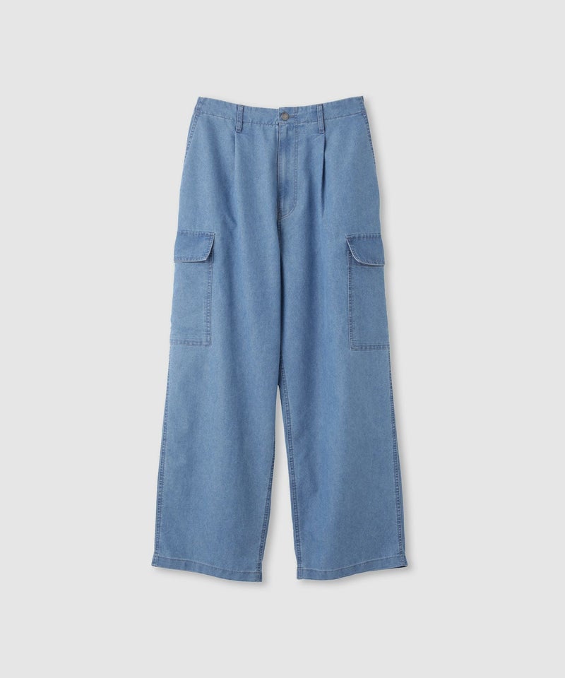 Idnes  デニムカーゴパンツ レディース商品画像-12