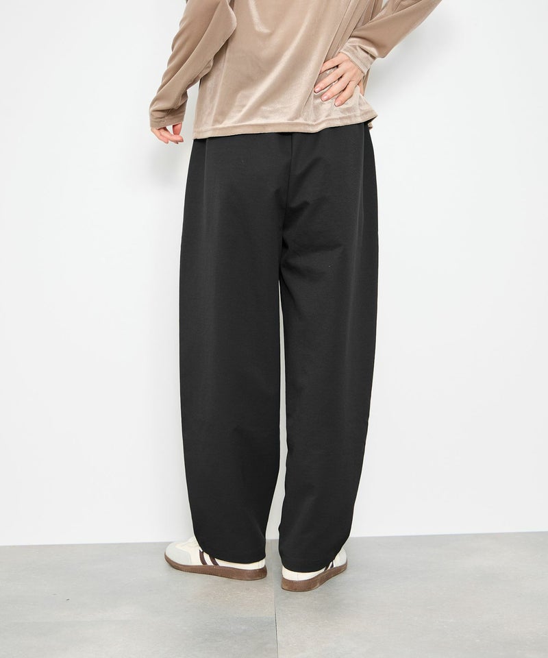 Idnes ギャバドロストテーパードパンツ レディース商品画像-4