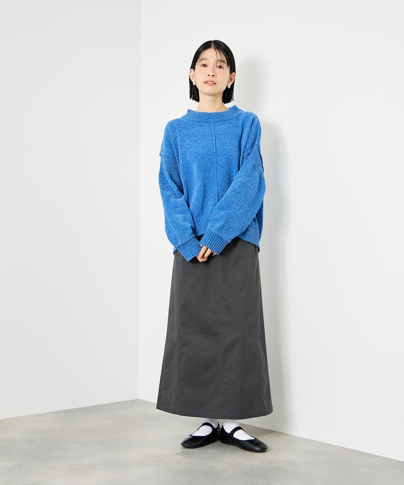 Idnes  ライトワークAラインロングスカート レディース商品画像-13