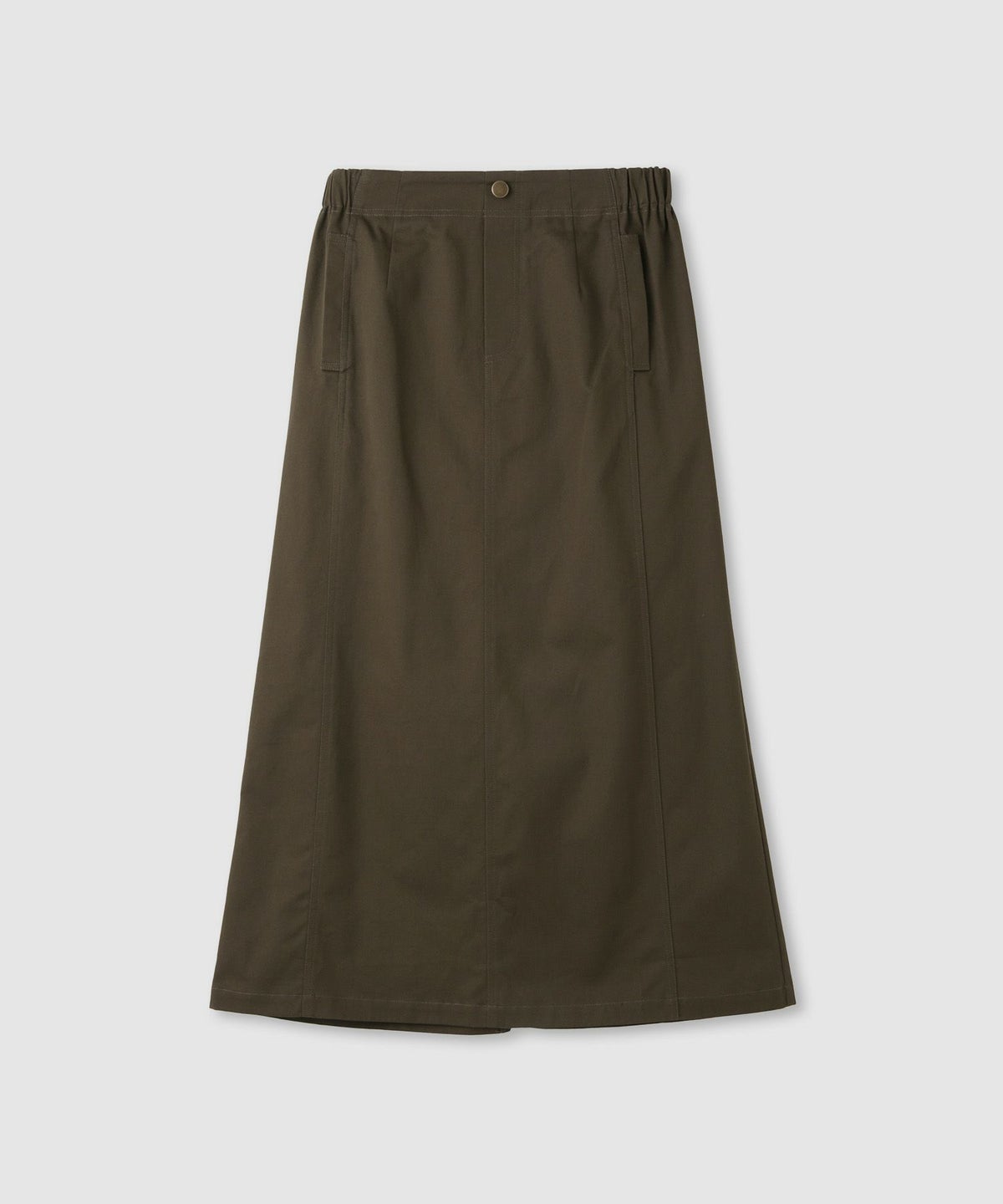 Idnes ライトワークAラインロングスカート レディース