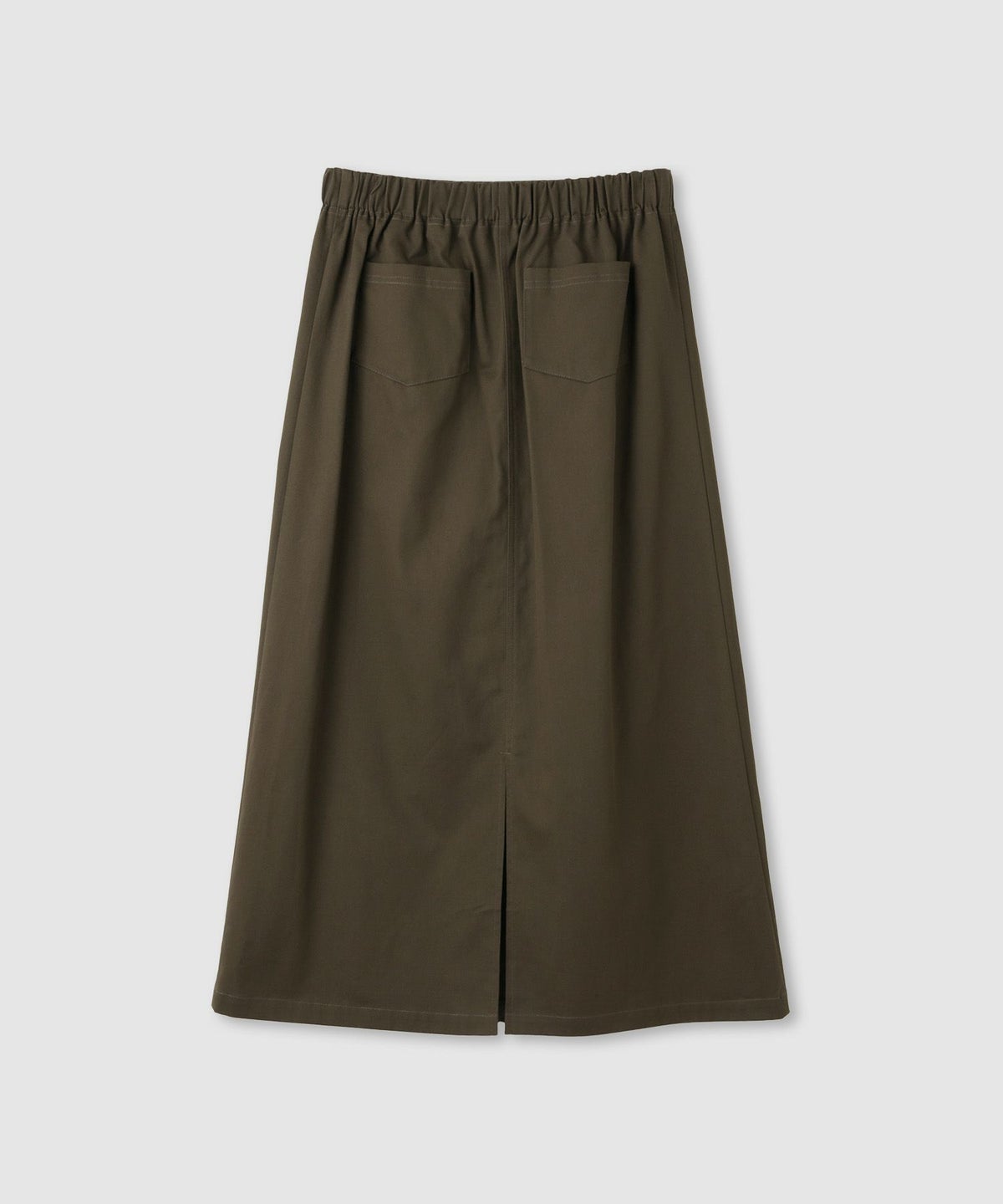 Idnes ライトワークAラインロングスカート レディース