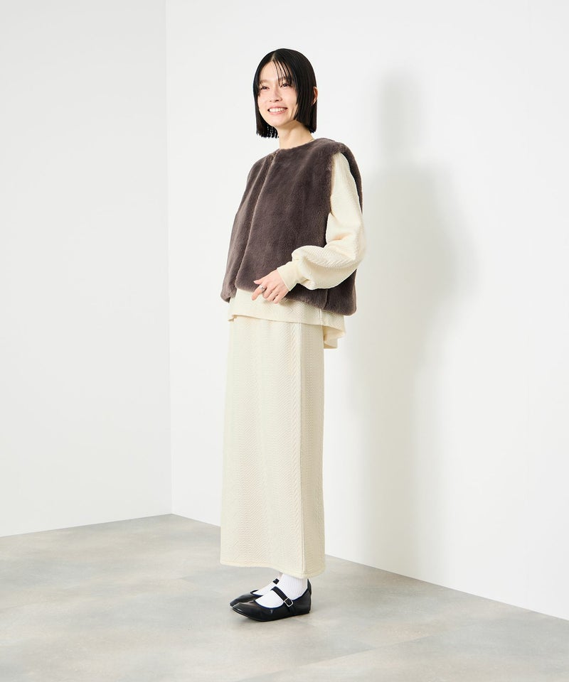 Idnes ジャガード柄セットアップ レディース商品画像-12