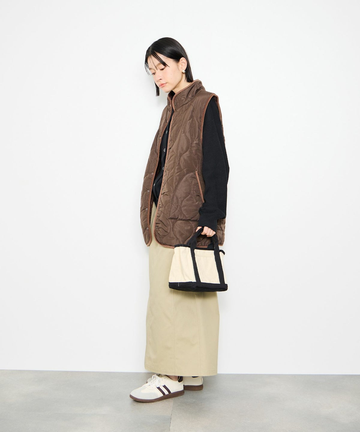 Idnes キャンバスミニトートバッグ