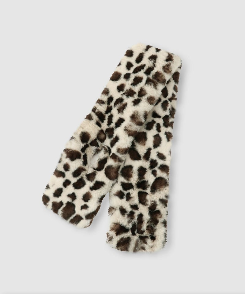 ヒョウ柄ティペット レディース商品画像-5