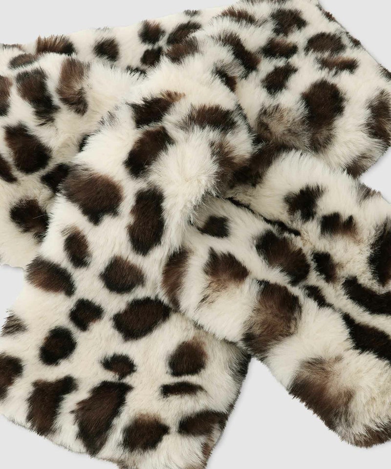 ヒョウ柄ティペット レディース商品画像-6