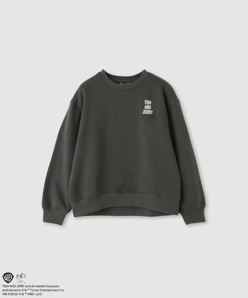 Tom and Jerry 裏起毛前後プリントトレーナー キッズ商品画像-1