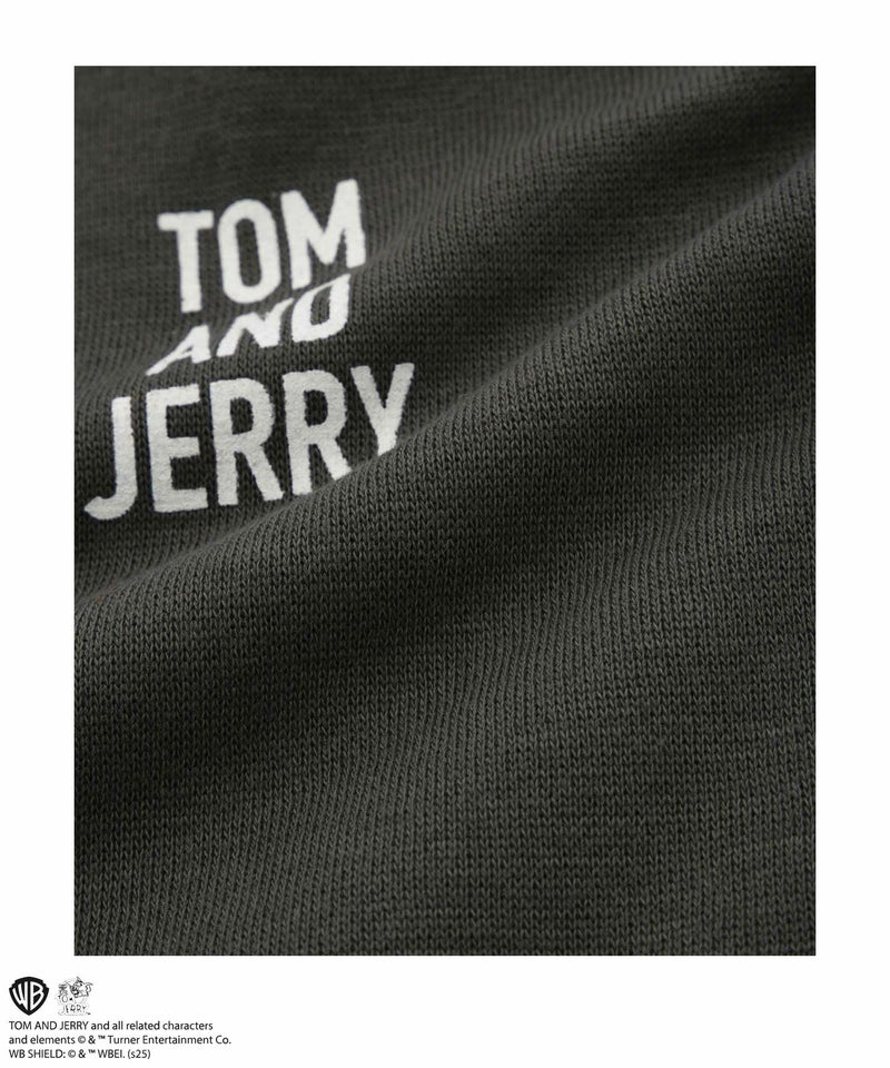 Tom and Jerry 裏起毛前後プリントトレーナー キッズ商品画像-8