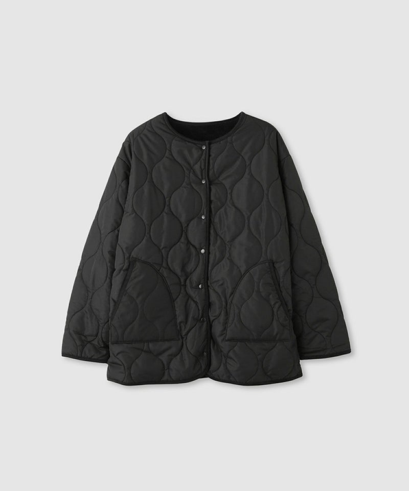 Idnes リバーシブルキルトジャケット レディース商品画像-17