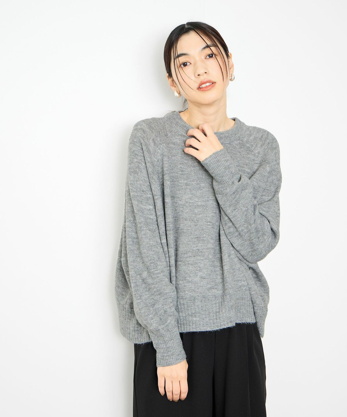 Idnes ヤクライクプルオーバー レディース