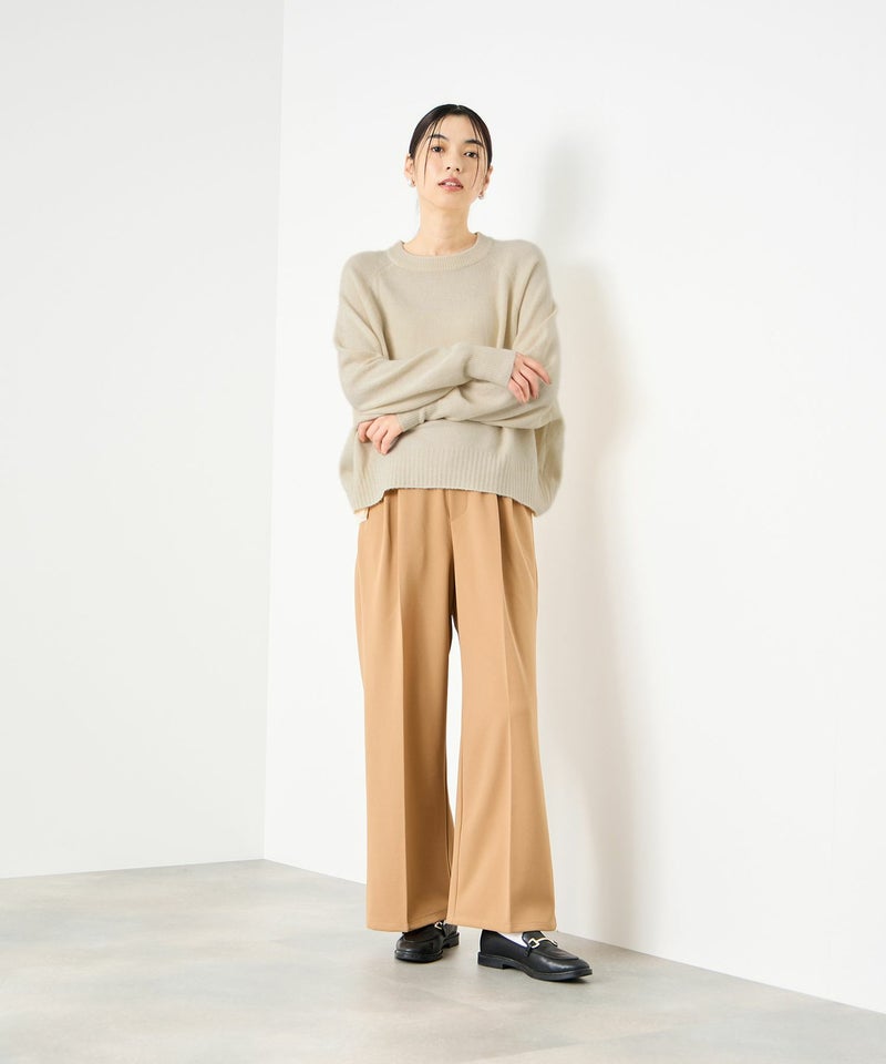 [期間限定knit]Idnes ヤクライクプルオーバー レディース商品画像-12