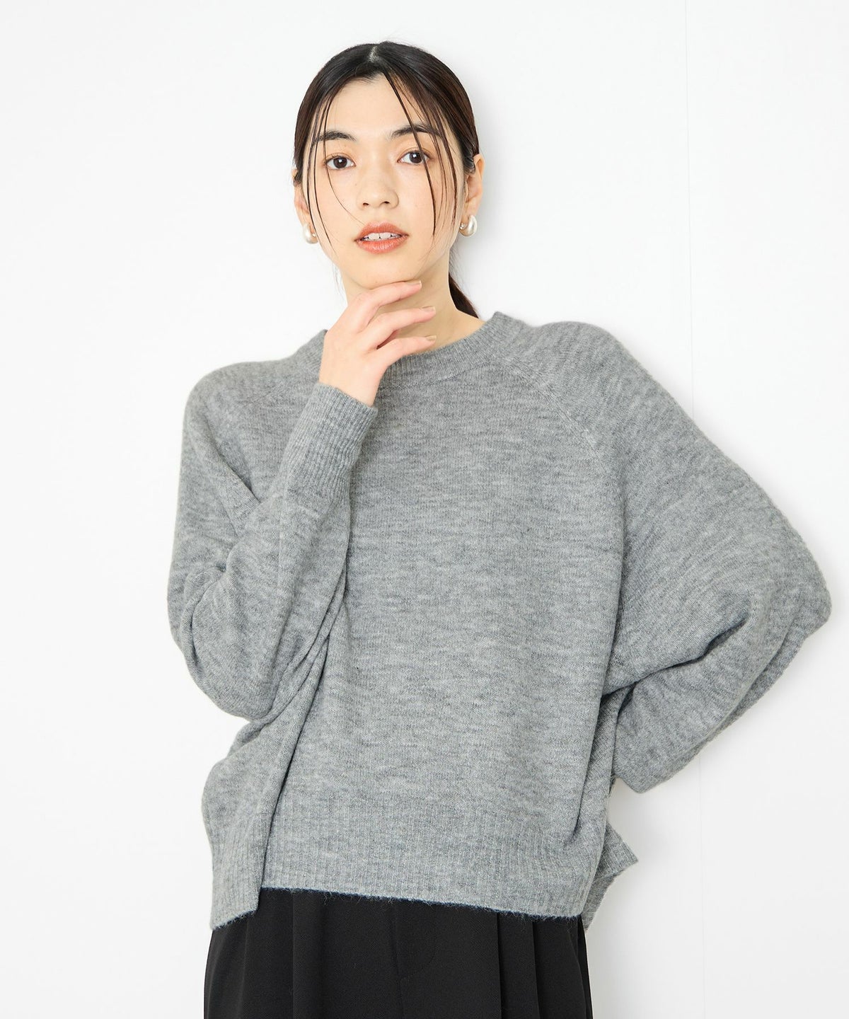 Idnes ヤクライクプルオーバー レディース