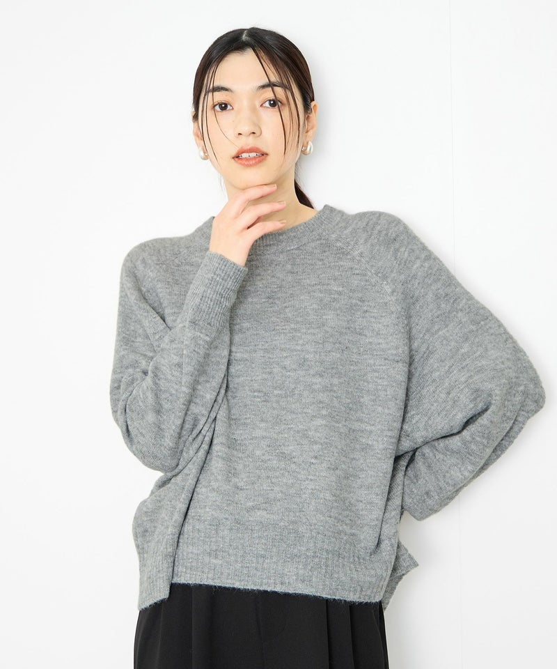 [期間限定knit]Idnes ヤクライクプルオーバー レディース商品画像-13