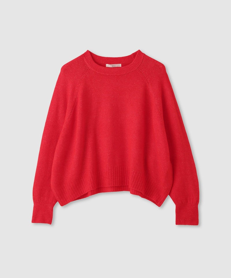 [期間限定knit]Idnes ヤクライクプルオーバー レディース商品画像-16