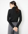 [期間限定knit]Idnes  ラメリブニット タートルネック レディース商品サムネイル-6