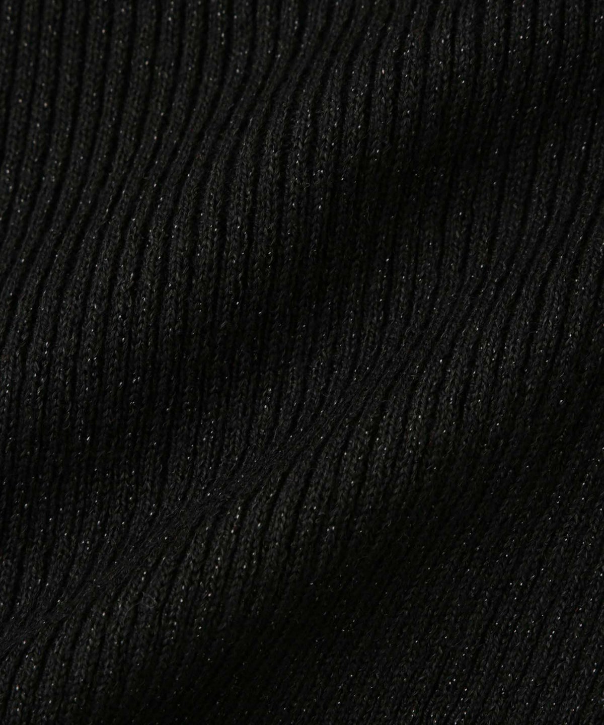 Idnes ラメリブニット タートルネック レディース