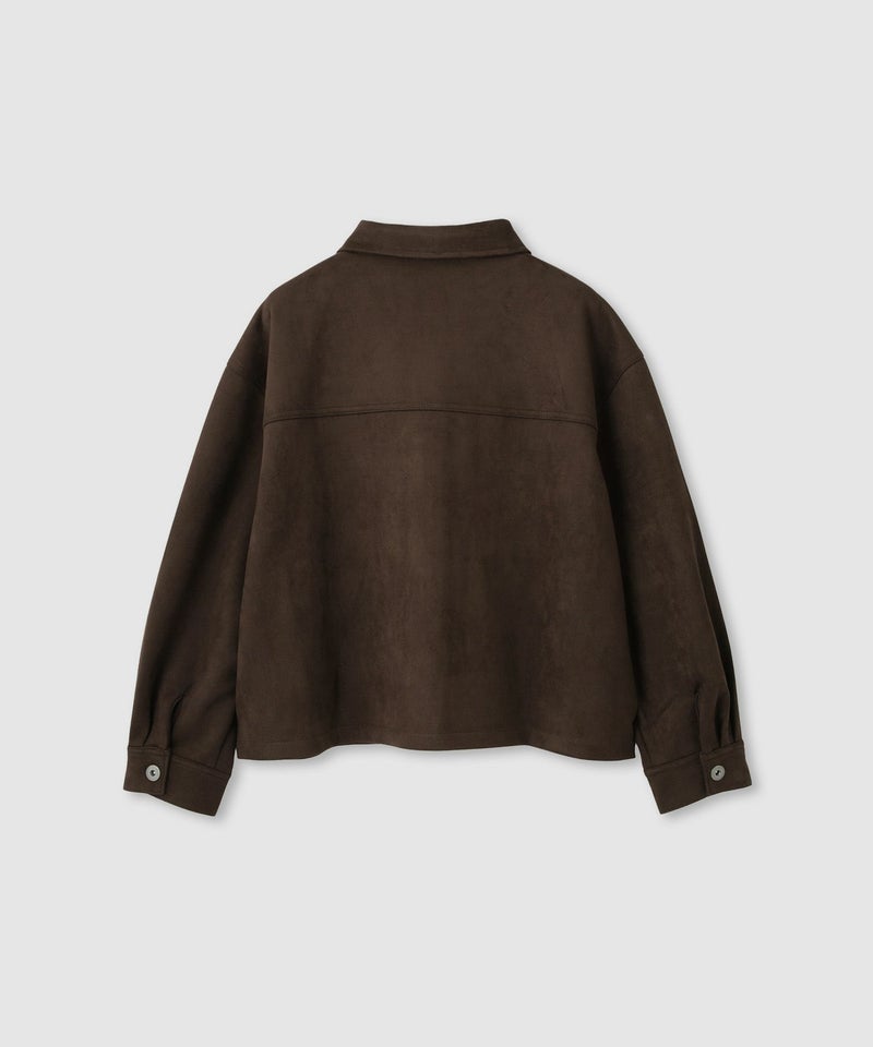 milli de l'air  スエードライクボクシーブルゾン レディース商品画像-19