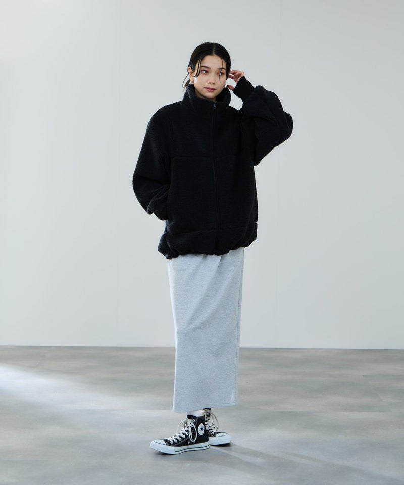 milli de l'air  テディボアコクーンブルゾン レディース商品画像-11