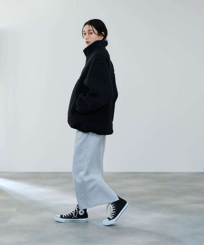 milli de l'air テディボアコクーンブルゾン レディース商品画像-12