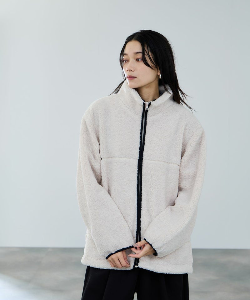 milli de l'air  テディボアコクーンブルゾン レディース商品画像-13