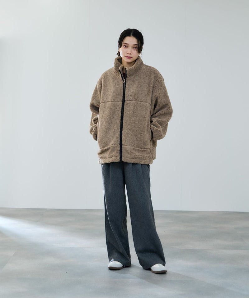 milli de l'air テディボアコクーンブルゾン レディース商品画像-19