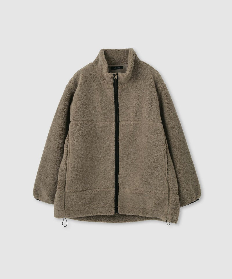 milli de l'air  テディボアコクーンブルゾン レディース商品画像-23