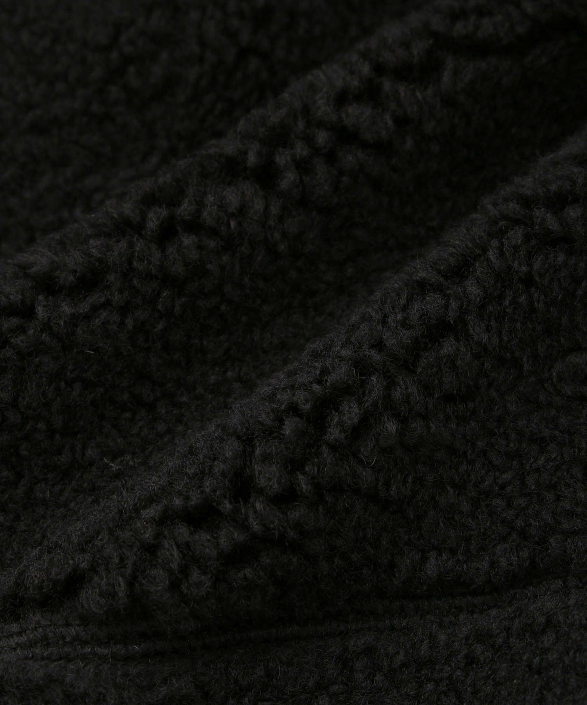 milli de l'air テディボアコクーンブルゾン レディース