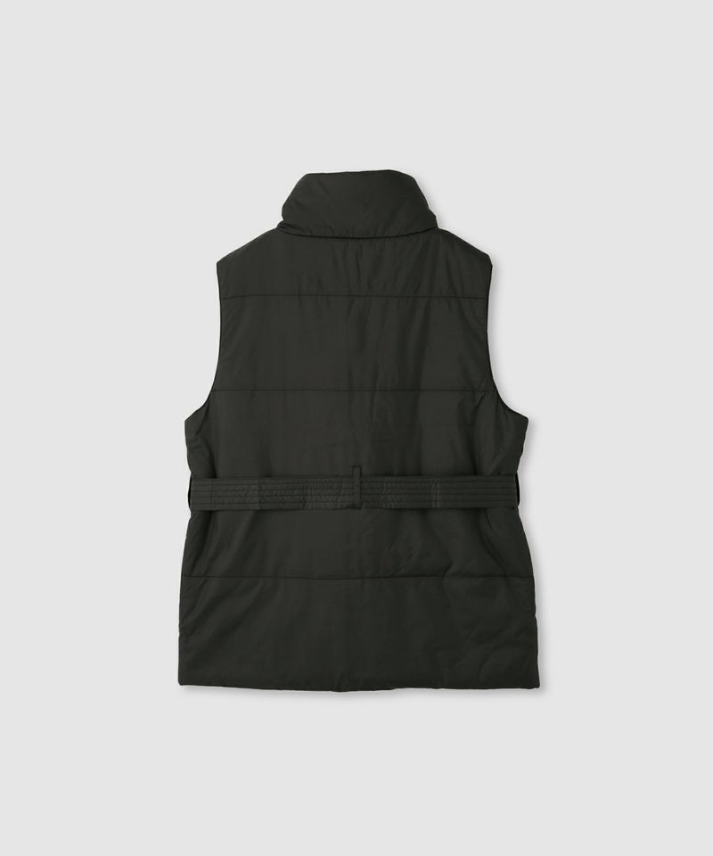 milli de l'air  中綿ベルテッドハイネックベスト レディース商品画像-14