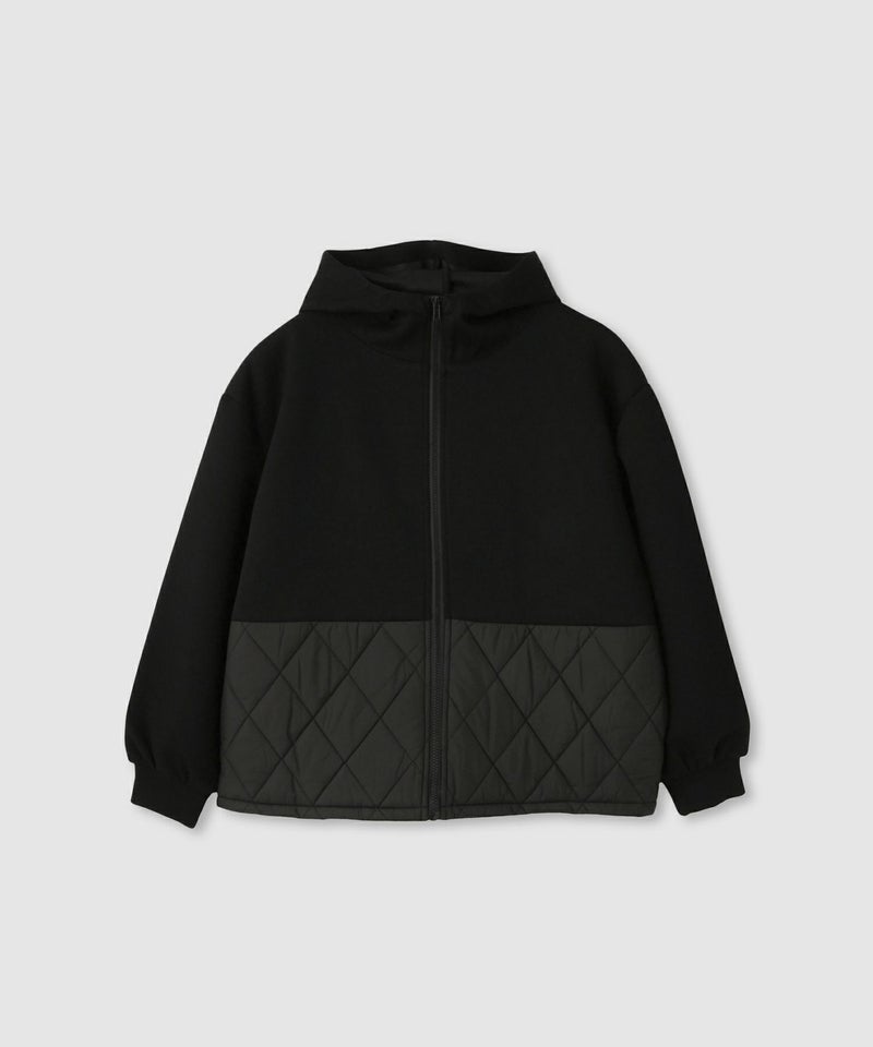 milli de l'air エアリエポンチ素材オーバーパーカー レディース商品画像-12