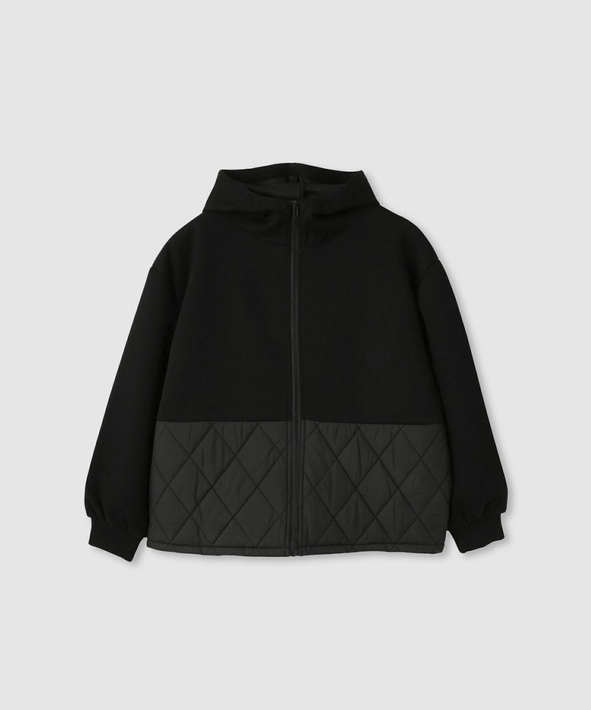 milli de l'air エアリエポンチ素材オーバーパーカー レディース