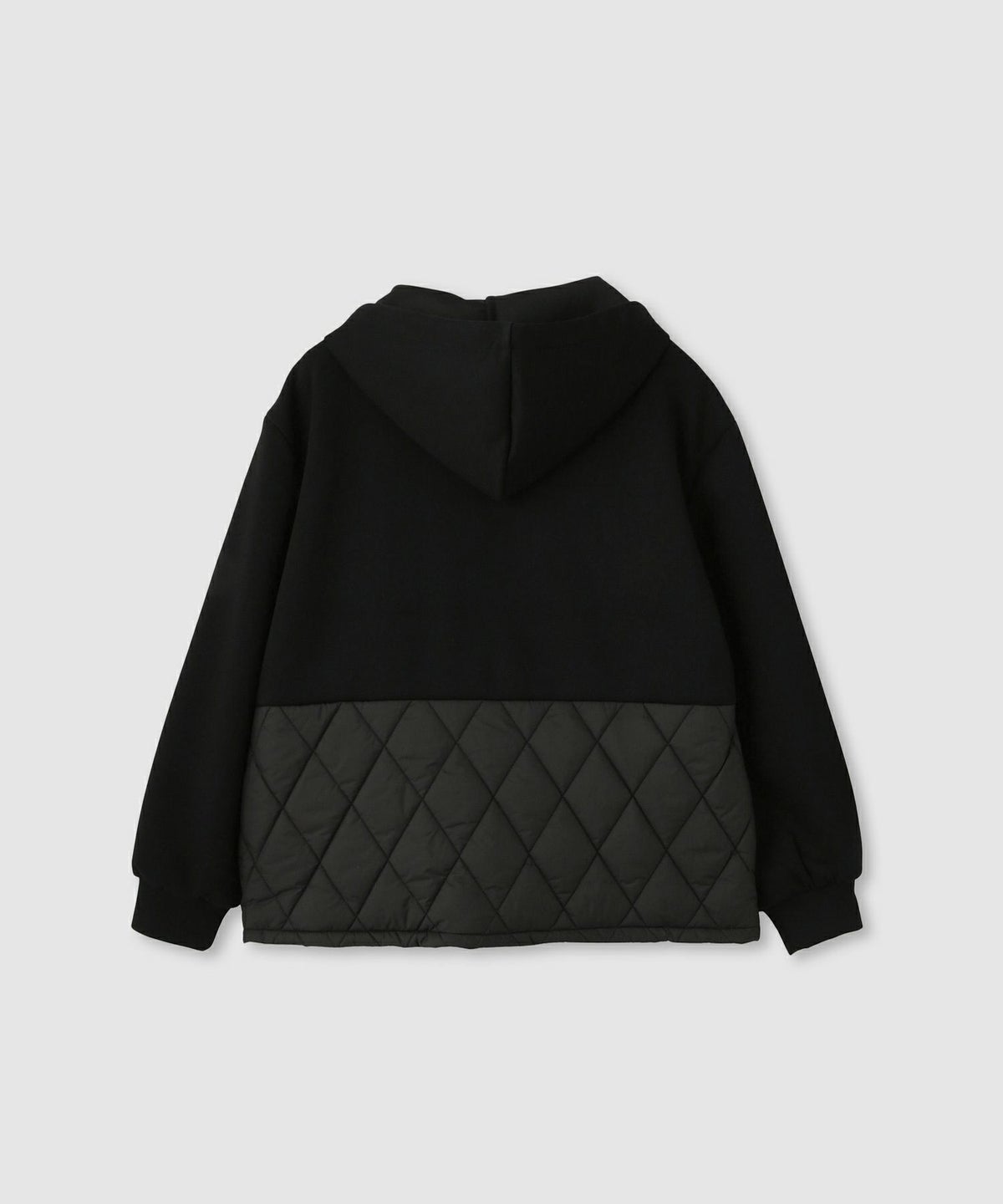 milli de l'air エアリエポンチ素材オーバーパーカー レディース