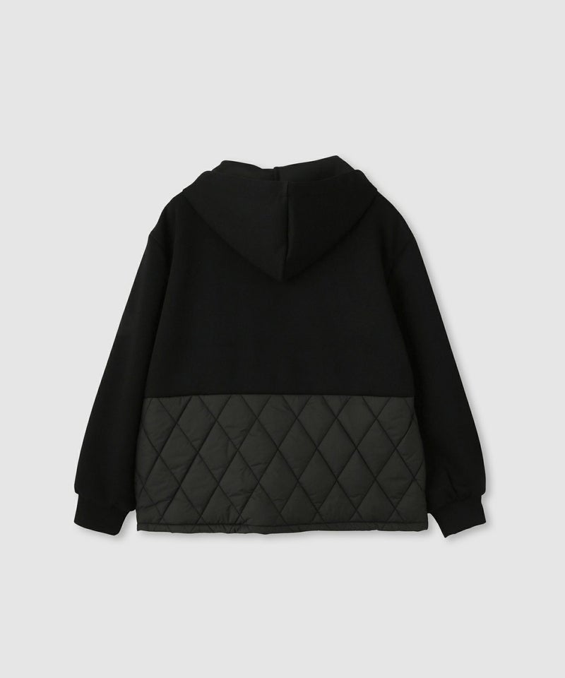 milli de l'air  エアリエポンチ素材オーバーパーカー レディース商品画像-14