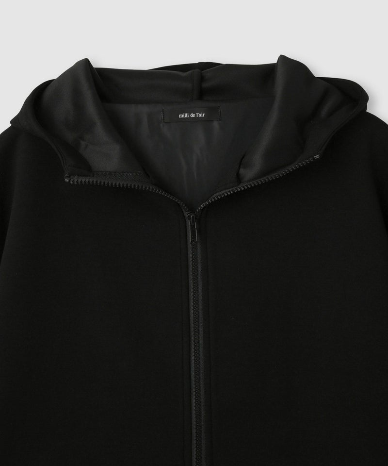 milli de l'air  エアリエポンチ素材オーバーパーカー レディース商品画像-15