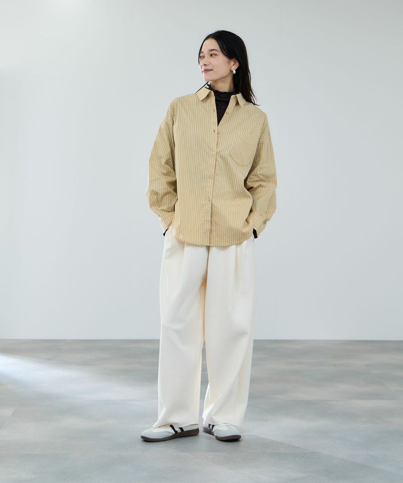 milli de l'air オーセンティックストライプシャツ レディース商品画像-17