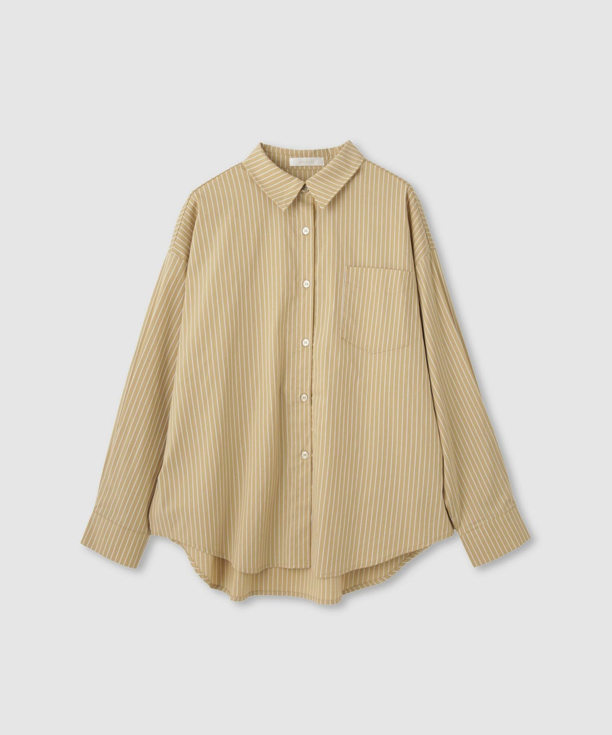 milli de l'air オーセンティックストライプシャツ レディース