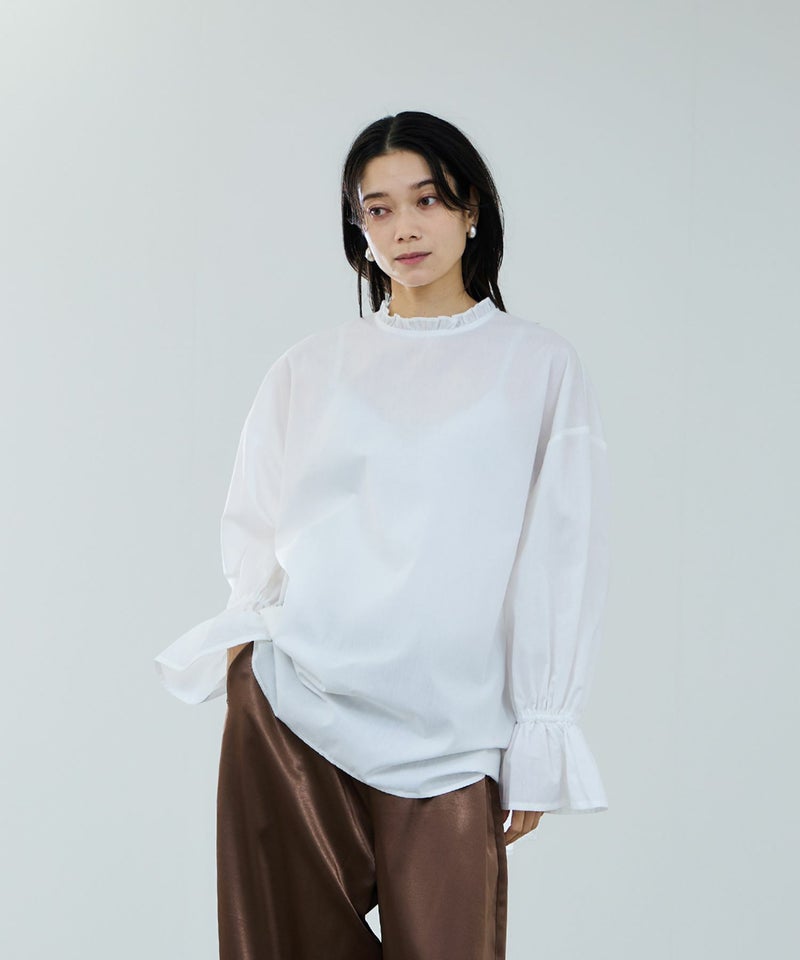 milli de l'air フリルカラーキャンディブラウス レディース商品画像-4