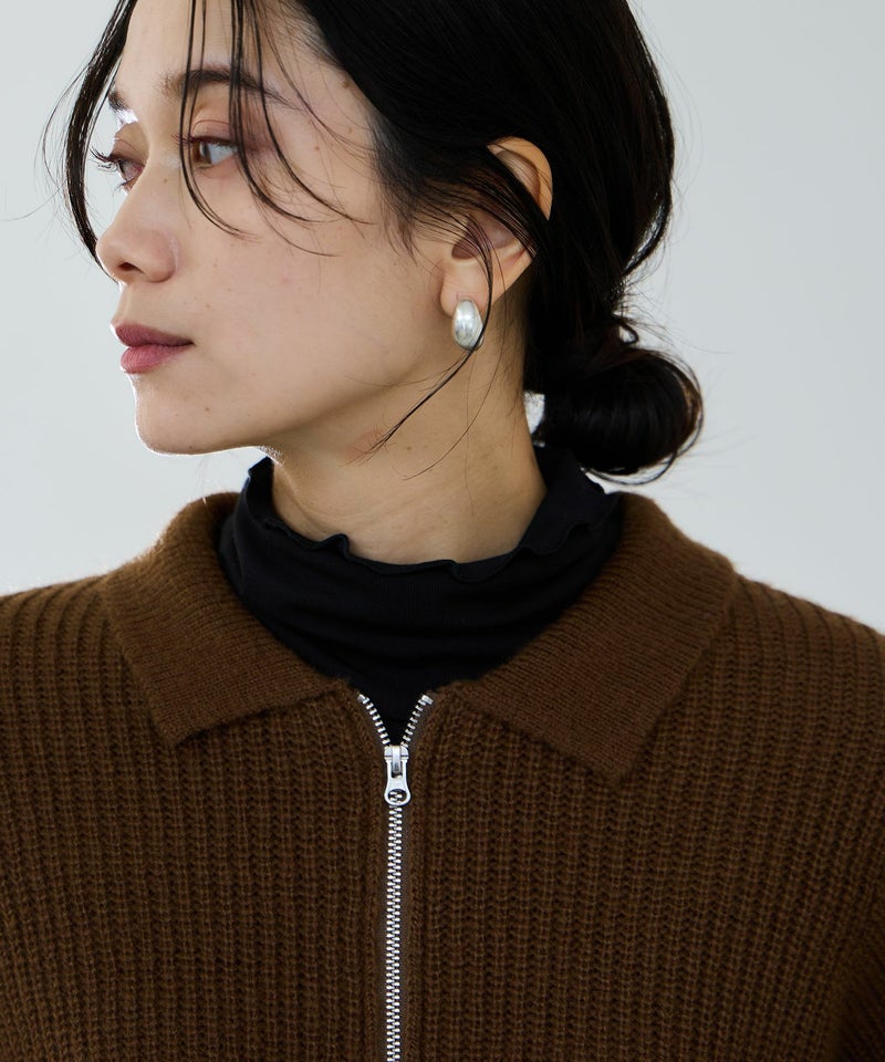 milli de l'air セミシアーカフハイネックカットソー レディース メール便 対応商品商品画像-13