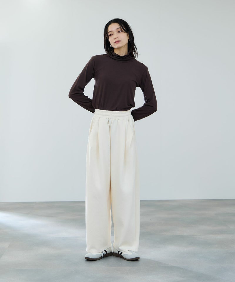 milli de l'air セミシアーカフハイネックカットソー レディース メール便 対応商品商品画像-29