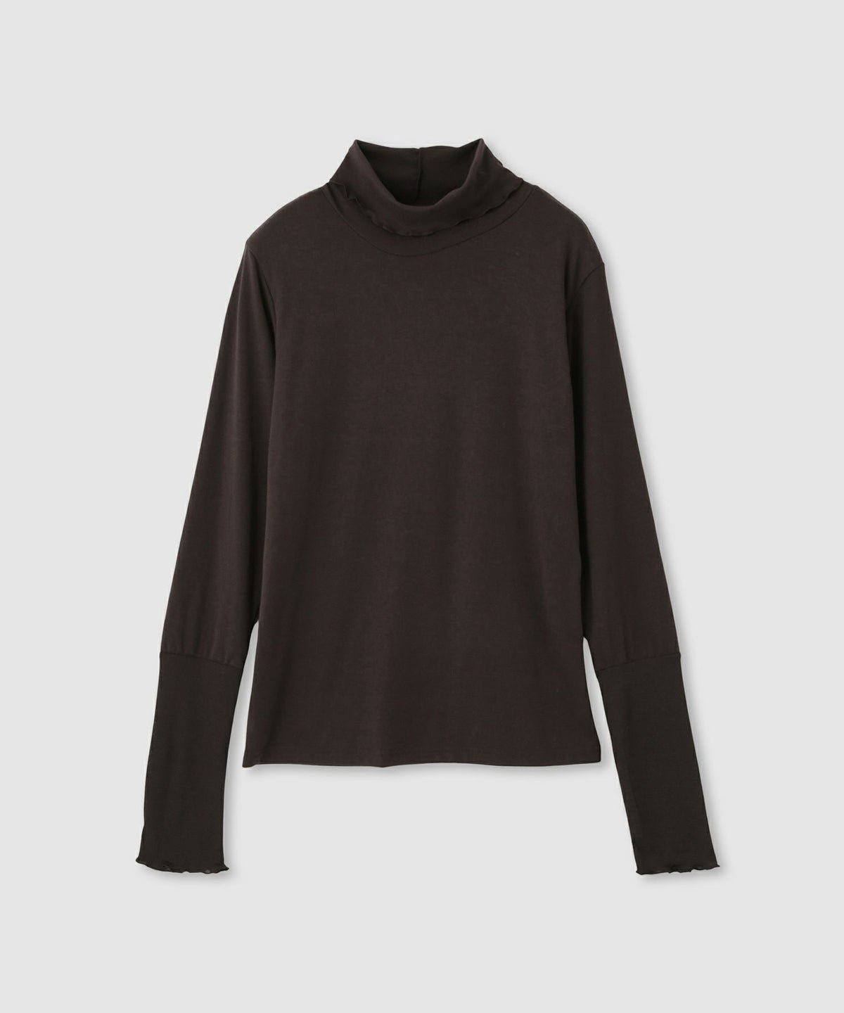 milli de l'air セミシアーカフハイネックカットソー レディース メール便 対応商品