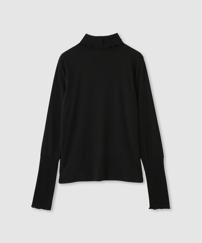 milli de l'air  セミシアーカフハイネックカットソー レディース メール便 対応商品商品画像-35