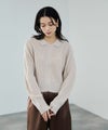 [期間限定knit]milli de l'air  モヘヤタッチジップニット レディース商品サムネイル-7