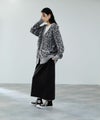 [期間限定knit]milli de l'air  シャギーレオパードカーディガン レディース商品サムネイル-4
