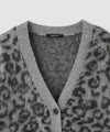 [期間限定knit]milli de l'air  シャギーレオパードカーディガン レディース商品サムネイル-15